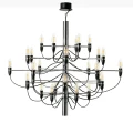 Lampa wisząca Żyrandol 30 x E14 Klasyczny Chrom Abruzzo Mare.webp