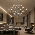 Lampa wisząca Żyrandol 30 x E14 Klasyczny Chrom Abruzzo Mare 6.webp