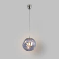 Designerska kryształowa lampa wisząca Ø 28cm Niebieska Abruzzo Sereno 5.webp
