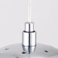 Designerska kryształowa lampa wisząca Ø 28cm Srebrna Abruzzo Sereno 4.webp