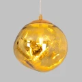 Designerska kryształowa lampa wisząca Ø 28cm Złota Abruzzo Sereno 4.webp