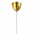 Designerska kryształowa lampa wisząca Ø 28cm Złota Abruzzo Sereno 10.webp