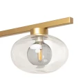 Lampa Wisząca złota szkło 5XG9 120cm Abruzzo Valoro 3.webp