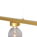 Lampa Wisząca złota szkło 5XG9 120cm Abruzzo Valoro 4.webp