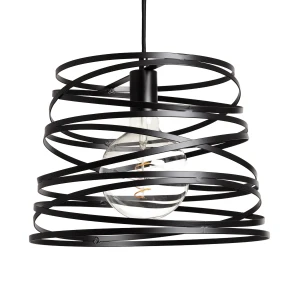 Lampa Wisząca Czarna nowoczesna Ø33cm Abruzzo Arlena