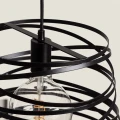 Lampa Wisząca Czarna nowoczesna Ø33cm Abruzzo Arlena 3.webp