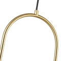 Lampa Wisząca kryształowa kula Złota Ø15cm E27 Abruzzo Veliano 4.webp