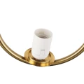 Lampa Wisząca kryształowa kula Złota Ø15cm E27 Abruzzo Veliano 7.webp