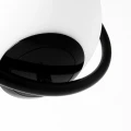 Lampa Wisząca kryształowa czarna kula Ø15cm E27 Abruzzo Veliano 8.webp