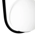 Lampa Wisząca kryształowa czarna kula Ø15cm E27 Abruzzo Veliano 10.webp