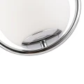 Lampa Wisząca kryształowa Hhromowana kula Ø15cm E27 Abruzzo Veliano 4.webp