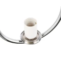 Lampa Wisząca kryształowa Hhromowana kula Ø15cm E27 Abruzzo Veliano 6.webp