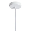 Lampa Wisząca Biała Bawełniana E27 Ø36cm Abruzzo Ludoro 5.webp
