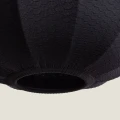 Lampa Wisząca Czarna Bawełniana E27 Ø36cm Abruzzo Ludoro 5.webp