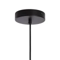 Lampa Wisząca Czarna Bawełniana E27 Ø33cm Abruzzo Ludoro 6.webp