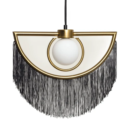 Lampa Wisząca Złota G9 Abruzzo Corallo.webp