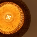Potrójna wiklinowa lampa wisząca 3xE27 Abruzzo Natura 17.webp
