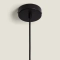 Lampa Wisząca Metalowa Czarna Ø25cm E27 Abruzzo Volterra 6.webp