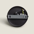 Lampa Wisząca Metalowa Czarna Ø25cm E27 Abruzzo Volterra 7.webp