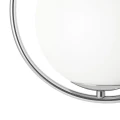 Lampa Wisząca Srebrna Kula Mleczna Abruzzo Rossi E27 4.webp