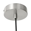 Lampa Wisząca Srebrna Kula Mleczna Abruzzo Rossi E27 6.webp