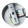 Lampa Wisząca Srebrna Kula Mleczna Abruzzo Rossi E27 7.webp
