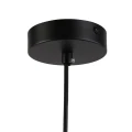 Lampa Wisząca Czarna Kula Mleczna Abruzzo Rossi E27 11.webp