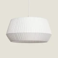 Lampa Wisząca beżowa materiałowa E27 Abruzzo Savona 2.webp