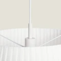 Lampa Wisząca beżowa materiałowa E27 Abruzzo Savona 6.webp