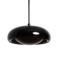 Lampa Wisząca Metalowa Czarna Połysk E27 Abruzzo Positano.webp