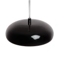 Lampa Wisząca Metalowa Czarna Połysk E27 Abruzzo Positano 4.webp