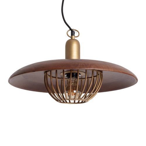 Lampa Wisząca drewniana Ø45cm E27 Abruzzo Litoso.png
