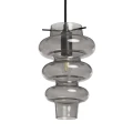 Lampa Wisząca różowe szkło E27 Abruzzo Ulivio.webp