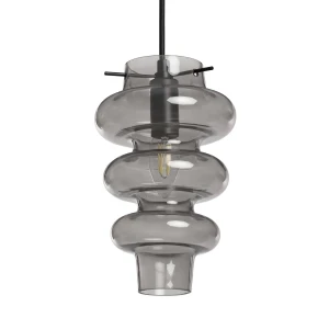 Lampa Wisząca różowe szkło E27 Abruzzo Ulivio