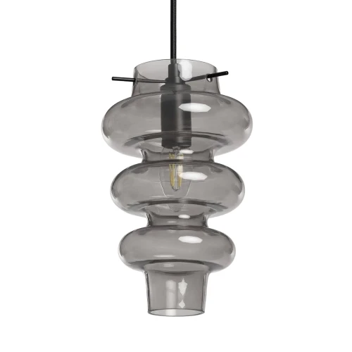 Lampa Wisząca różowe szkło E27 Abruzzo Ulivio.webp
