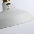 Lampa Wisząca Vintage Biała Ø27cm E27 Filanto Abruzzo 4.webp