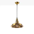 Lampa Wisząca Vintage Złota Ø27cm E27 Filanto Abruzzo 5.webp