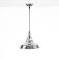 Lampa Wisząca Vintage Srebrna Ø27cm E27 Filanto Abruzzo.webp