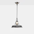 Lampa Wisząca Vintage Srebrna Ø27cm E27 Filanto Abruzzo 7.webp