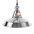 Lampa Wisząca Vintage Srebrna Ø27cm E27 Filanto Abruzzo 8.webp