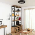 Plafon LED okrągły czarny metalowy 20W Ø450mm 3000K Abruzzo Nero 4.webp