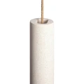 Lampa Wisząca z Cementu Gu10 Biała Abruzzo 5.webp