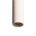 Lampa Wisząca z Cementu Gu10 Biała Abruzzo 6.webp