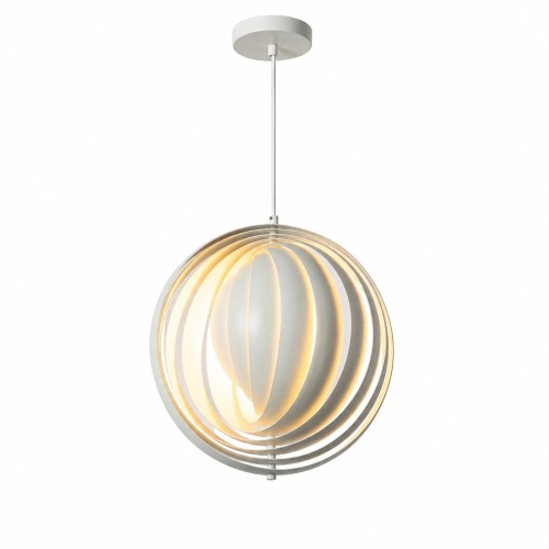 Designerska lampa wisząca E27 Ø 36cm Abruzzo Argento.jpg