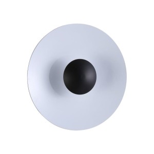Kinkiet Nowoczesny Biały okrągły 60cm 18W Abruzzo Orzo