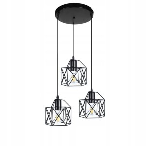 Lampa Loft Brylant okągła