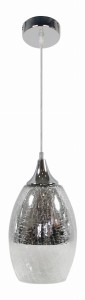 CELIA LAMPA WISZĄCA 16 1X60W E27 SREBRNY