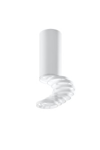 LAMPA SUFITOWA TUBA 1X50W GU10 6/20 BIAŁY