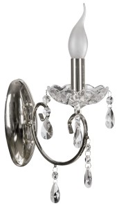 AURORA LAMPA KINKIET 1*40W E14   CHROM