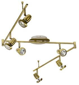 LAMPA LOTOS LISTWA 6x50W GU10 PATYNA